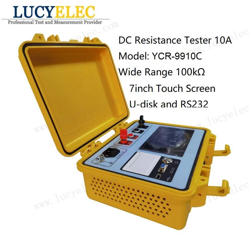 9910C transformer DC winding resistance tester