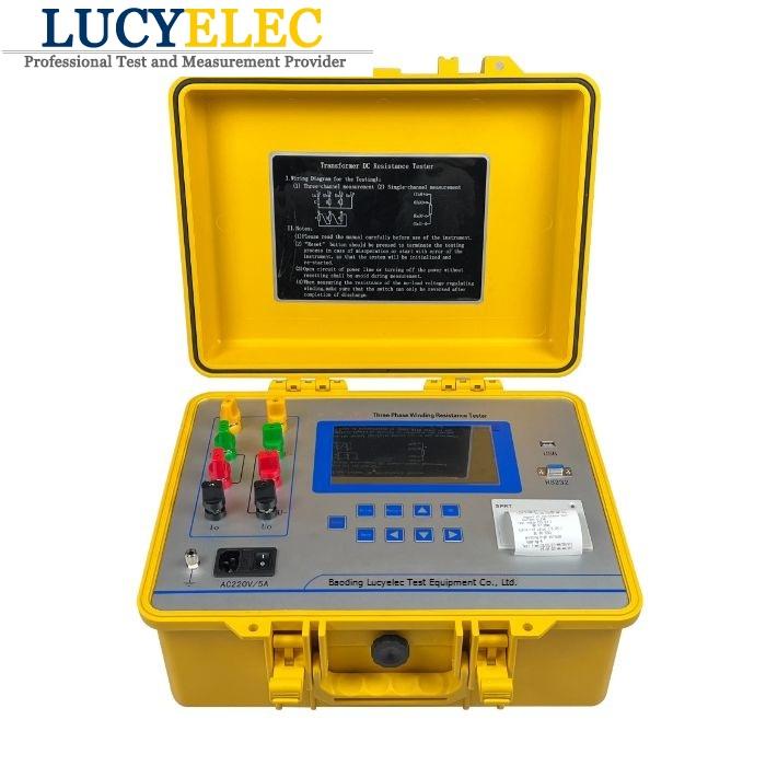 three phase winding resistance tester
